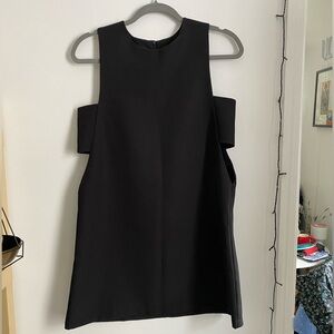 Black dress with cute cut out on sides